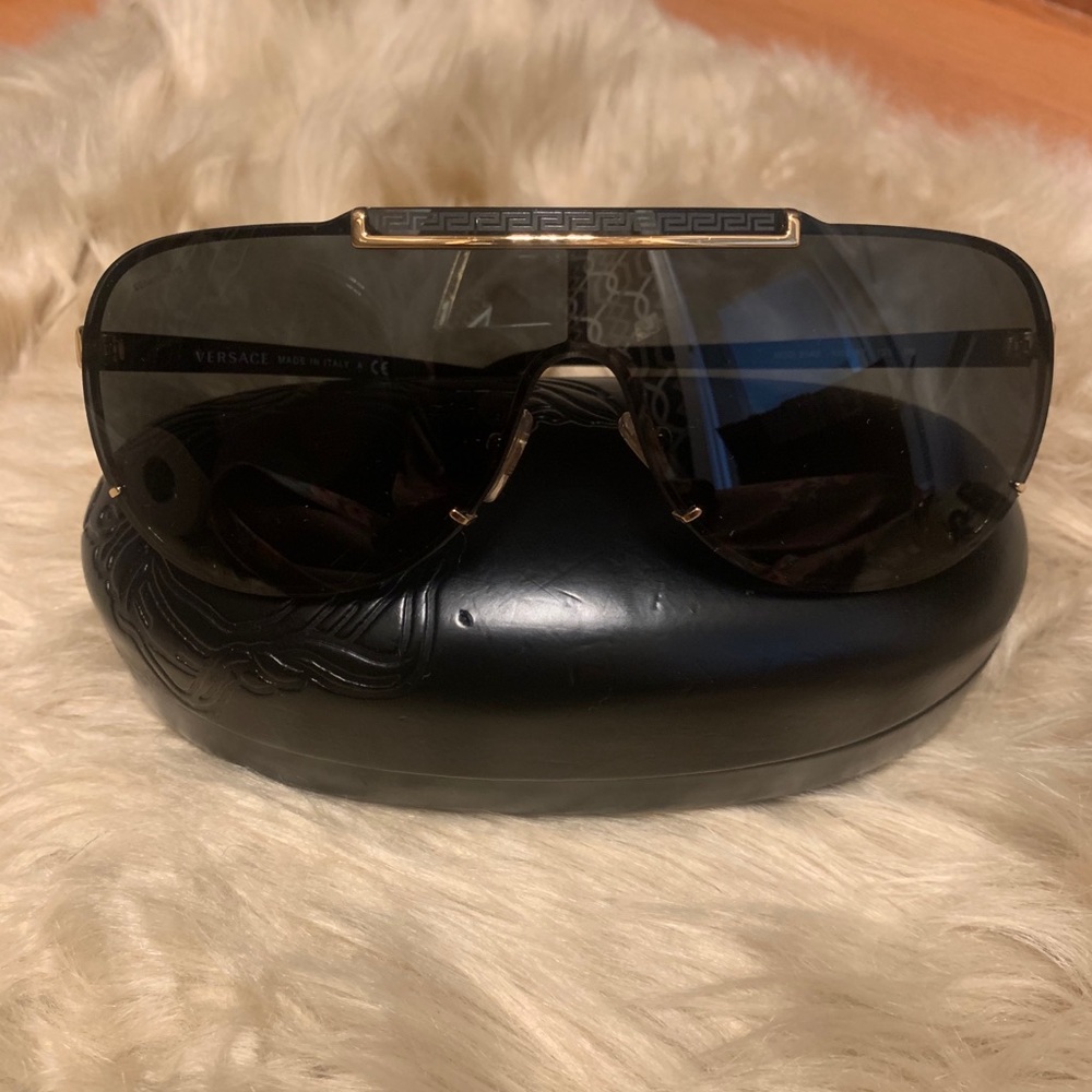 Black Versace sunglasses